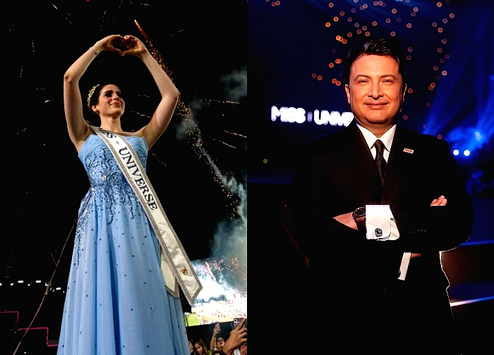 Miss Universe CEO resigns after one month in office, new Miss Universe celebrates.