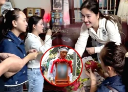 Hong Loan personally went to Thuong Tin's house to apologize, and the homeowner's attitude caused a stir.