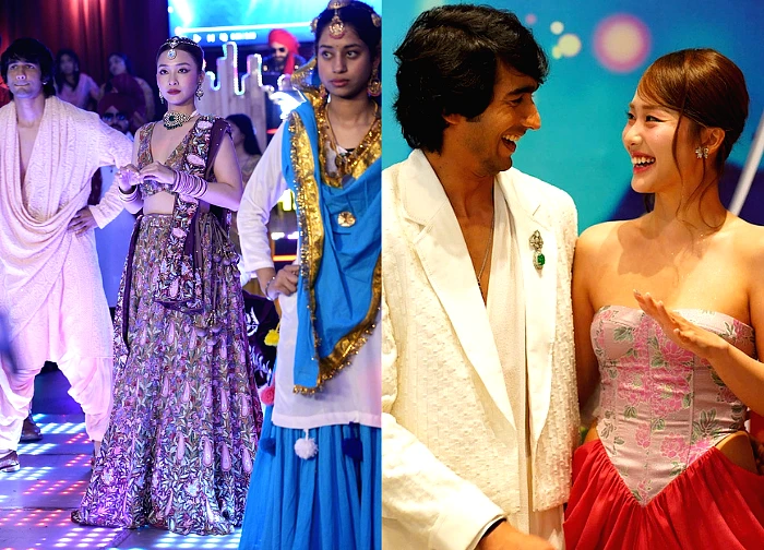 Khả Ngân leaves fans breathless with her transformation into an Indian bride in her new film.