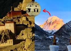 A lost civilization, hidden within the Golden Mountains of Tibet, holds a terrifying secret?