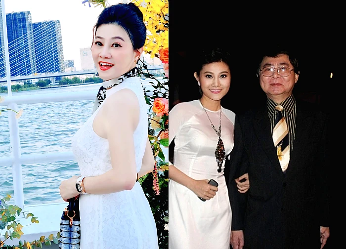 At 44, People's Artist Quế Trân shed tears as she shared her "heartfelt wish" with the late People's Artist Thanh Tòng.