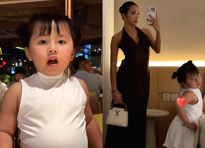 Con gái Khánh Huyền 2k4 bụng tròn ủm gây sốt, sinh nhật mẹ thành sân khấu riêng