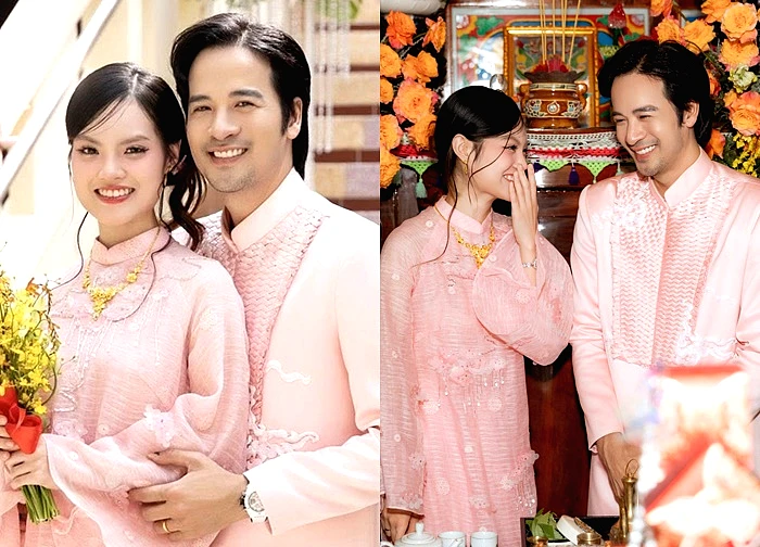 Gia thế 'khủng' của vợ ca sĩ kém 16 tuổi vừa kết hôn với diễn viên Đoàn Minh Tài