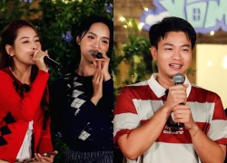 Huong Giang and Chi Pu perform a duet, while Ninh Anh Bui surprises with his rap and singing.