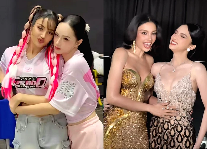 Huong Giang officially heads to Thailand to join MGI, receiving shocking support from runner-up Veena.