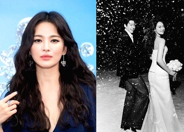 Song Hye Kyo bất ngờ bị "réo" tên trước lễ cưới Kim Woo Bin Shin Min Ah