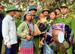 A miraculous rescue of a 3-year-old boy lost in the forest for 15 hours in cold rain in Lai Chau.