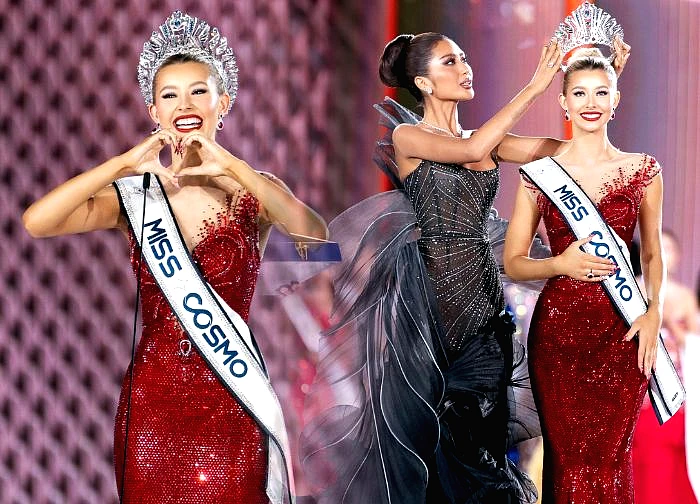 Yolina Lindquist: The US representative crowned Miss Cosmo, reveals impressive profile, defeats the Philippines.