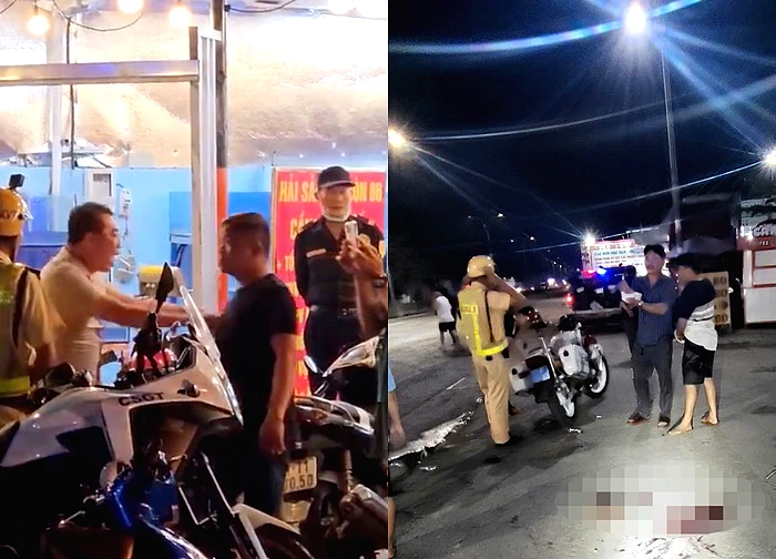 Đang kiểm tra nồng độ cồn, CSGT ngăn chặn nhóm người vác mã tấu hỗn chiến