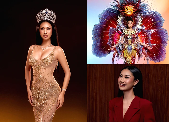 Phương Linh tại Miss Cosmo 2025, 27 ngày sóng gió, cú bứt phá vào top 10