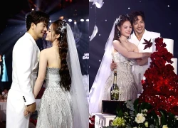 Lễ cưới Đoàn Minh Tài: Cô dâu kém 16 tuổi nghẹn ngào, đàn hát tặng chú rể