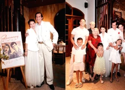 Ho Ngoc Ha's mother celebrates her 45th wedding anniversary and speaks frankly about her son-in-law, Kim Ly.