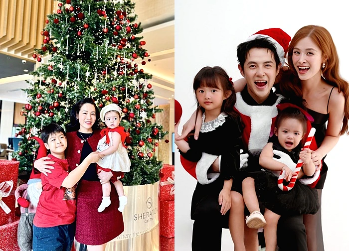 Sao Việt rộn ràng đón Giáng sinh 2025