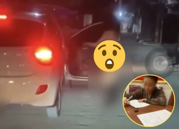 The case of the 'lack of fabric' girl who fell out of the car in Nghe An: U50 showed her face, opened the engine 'difficult to support'?