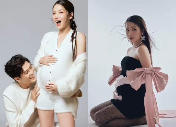 Puka is about to give birth, the pregnant mother's beauty receives a lot of compliments, Gin Tuan Kiet pampers her