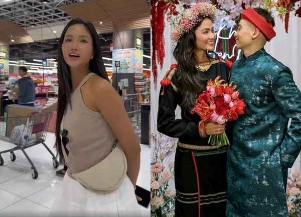 Vướng tin đồn mang thai con đầu lòng, H'Hen Niê nói gì?
