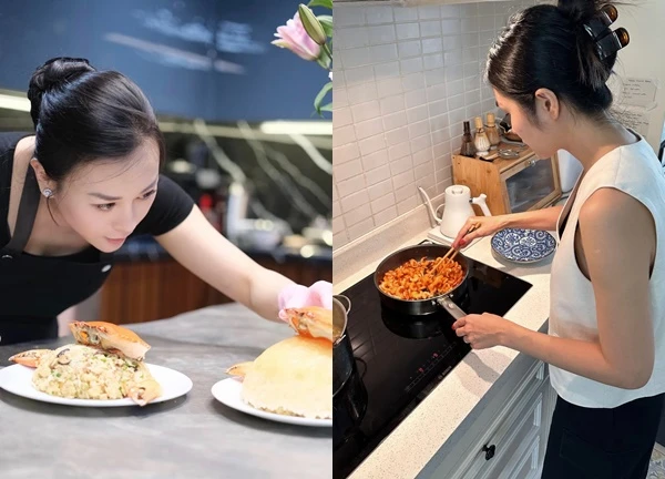 Mỹ nhân Việt không những kiếm tiền giỏi mà còn nấu ăn như "masterchef": Hà Tăng, Phương Oanh đảm đang nức tiếng, nàng hậu này mới gây bất ngờ