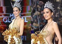 Miss Global 2025 final: Nhu Van was crowned in a drought, fans made a big deal