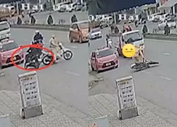 Young man 'clears traffic' by traffic police: commits 'three disasters' 3 times, people both feel sorry and laugh?