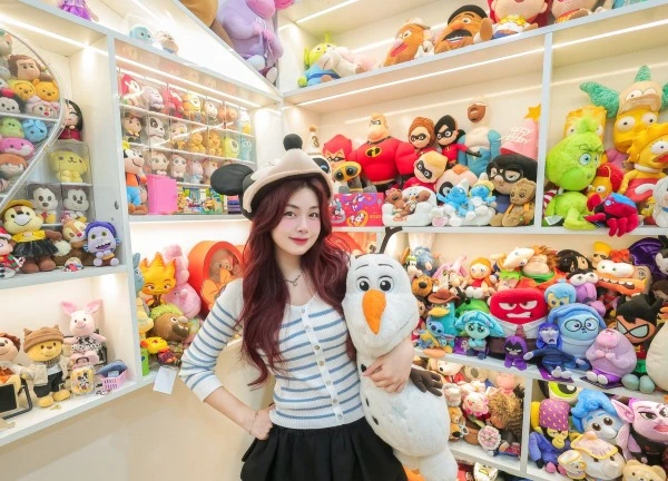 Cô gái ở Hà Nội sở hữu bộ sưu tập gấu bông trị giá trăm triệu đồng