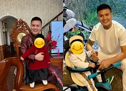 Quang Hai's son is taken care of like a rich kid, netizens are afraid of spoiling him