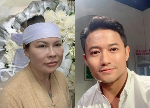 Quy Binh's wife made her husband's loyal fans angry because of an action she did after the funeral.