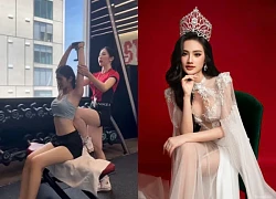 Ý Nhi tích cực tập luyện trước thềm Miss World, vóc dáng vẫn gây tranh cãi