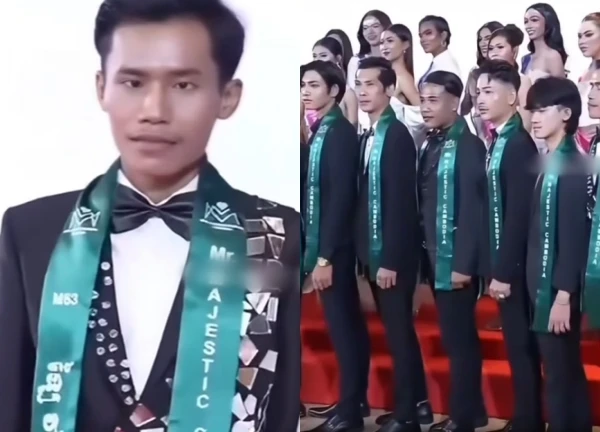 Cambodian male beauty queen releases shocking Top 10 photo series, netizens "cry" when watching