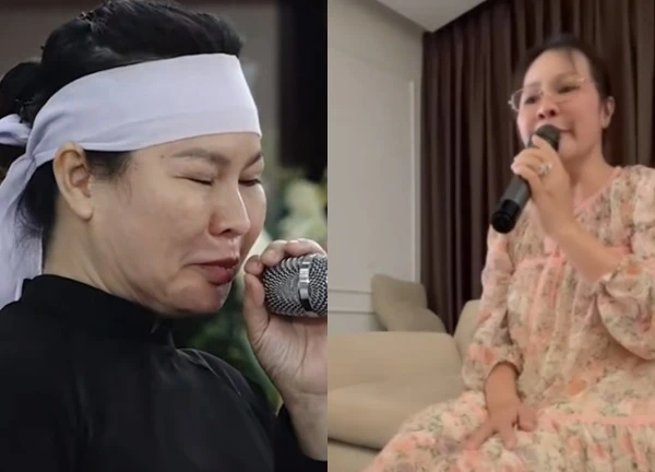 Quy Binh's wife posted a clip of her doing something shocking after her husband passed away, heartbrokenly calling out "Honey"