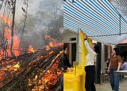 Tuyen Quang forest fire: Horrific fire kills one person, heartbreaking pai.n