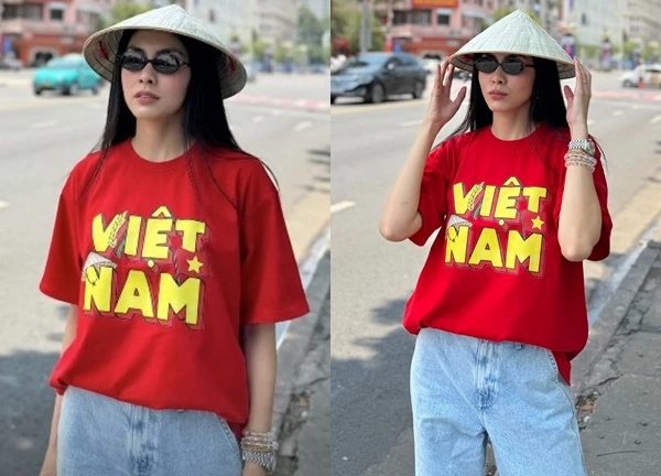 Khoảnh khắc cực đẹp của Tăng Thanh Hà trong dịp đại lễ 30/4