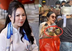Vân Trang cho con Qúy Bình đồ chơi , vợ cố DV dạy con đáp 1 câu lộ thái độ?