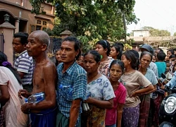 Cảnh "màn trời chiếu đất" của người Myanmar sau thảm họa động đất