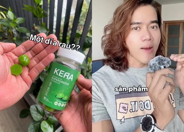TikToker tố điểm bất ổn trong kẹo rau củ Kera: 'Tôi bị công kích, hăm dọa'
