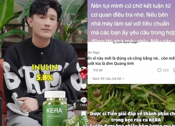 Vụ kẹo rau củ Kera: Dược sĩ Tiến có mục đích gì?