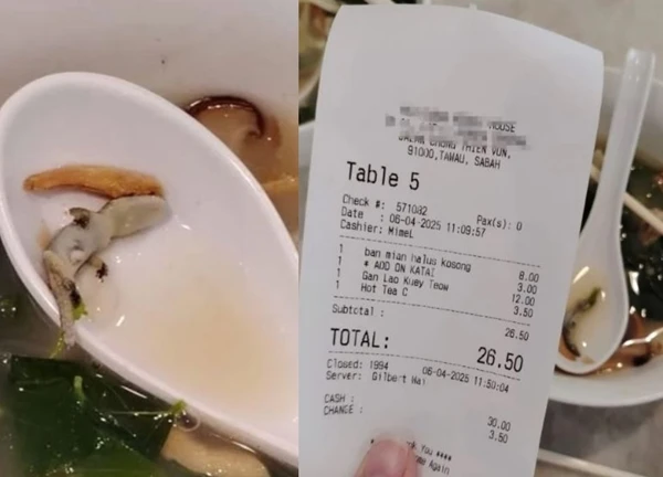 Đang ăn súp, người phụ nữ "tái mặt" khi phát hiện thứ đáng sợ