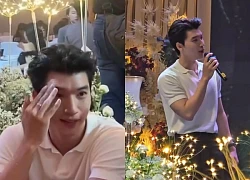 Đang đi ăn cưới thì HIEUTHUHAI tới ngồi cùng, diện mỗi áo thun mà visual sáng choang, phát biểu tinh tế 10 điểm!