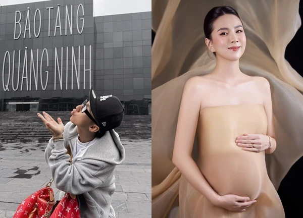 Nhan sắc MC Mai Ngọc gây chú ý, Sơn Tùng M-TP đeo túi hiệu đi thăm bảo tàng