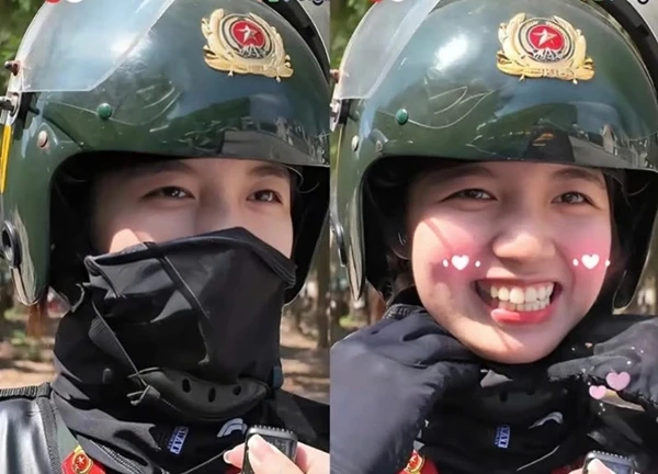 Pha rơi khẩu trang nổi tiếng cả nước của nữ chiến sĩ Cảnh sát đặc nhiệm trên VTV24: Thua hoa hậu mỗi cái vương miện!