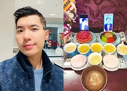 Trương Nam Thành làm cơm cúng cho Quý Bình và một nam nghệ sĩ qua đời đã 10 năm