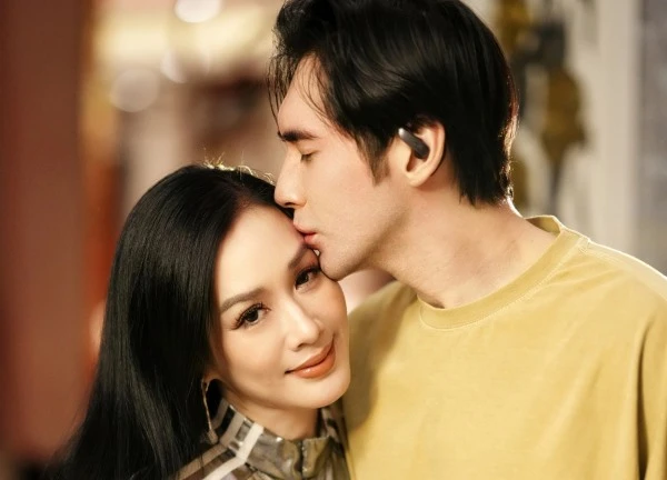 Chồng trẻ của Chung Lệ Đề bức xúc vì mang tiếng 'bào tiền' vợ