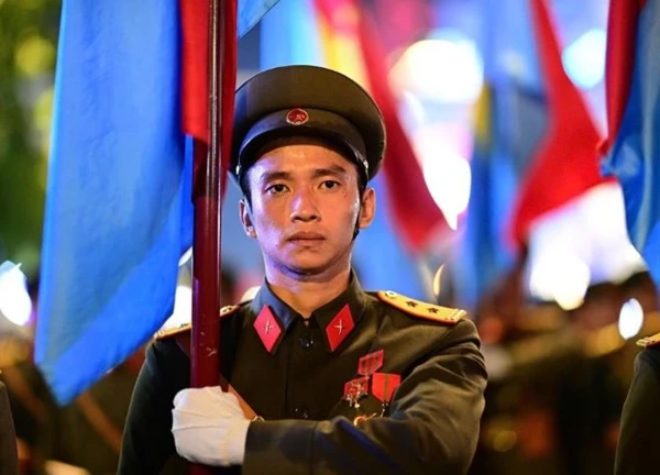 Khoảnh khắc 'tuyệt đối điện ảnh' của chiến sĩ Lê Hoàng Hiệp