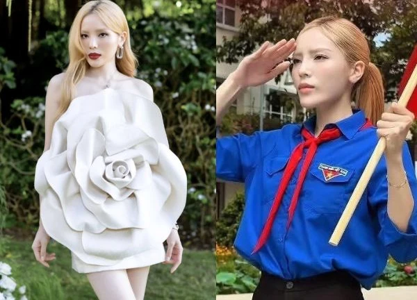 Ky Duyen had just 'come to face' with fans wearing a Youth Union shirt and a red scarf, and immediately encountered a change?