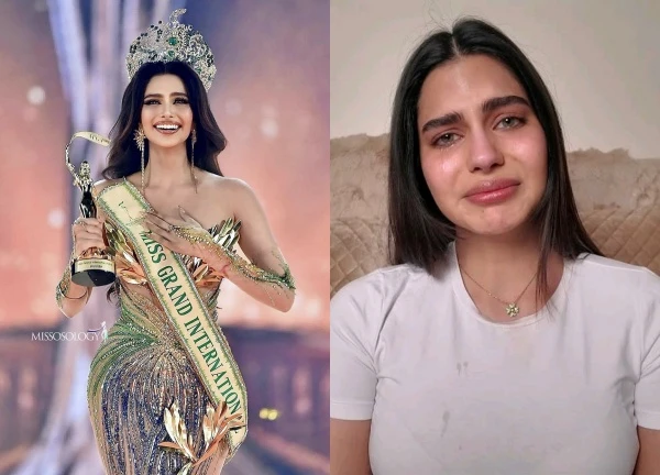 Đương kim Miss Grand 2024 bỏ vương miện, tố Nawat, sợ tù tội như Thuỳ Tiên
