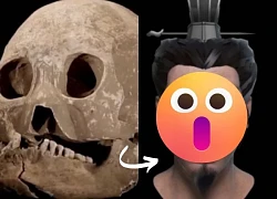 Qin Shi Huang's face is rarely seen in history, what did AI do with the skull?