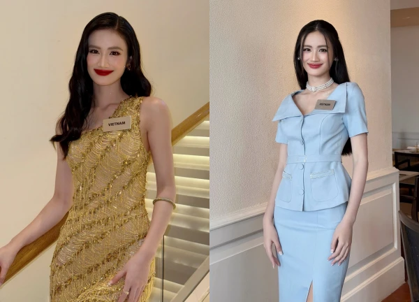 Thai media "chooses the right person to entrust gold": Will Y Nhi enter the Top 5 of Asia at Miss World?