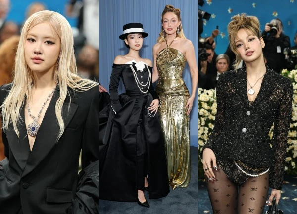 Chị em Blackpink tương tàn ở Met Gala, Jennie vẫn như nấm lùn, lại bị dìm