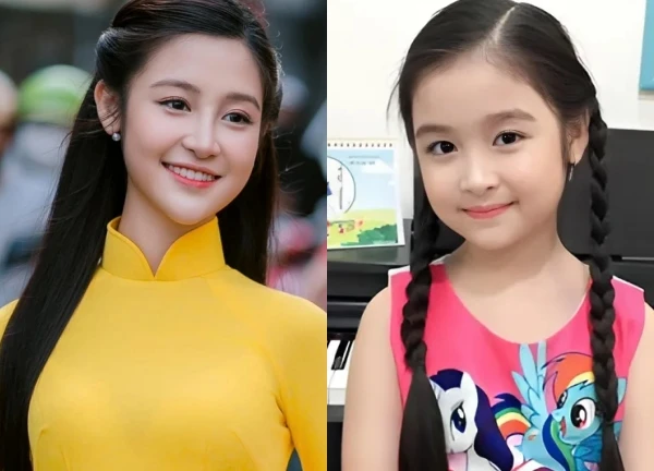 "Miss Child" Bao Ngoc successfully pubertied, rumored to be cutlery, past photos are hot again