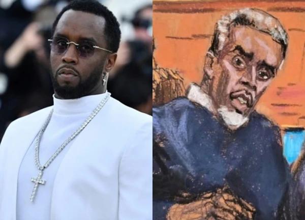 Diddy with gray hair is almost gone, so worried that he goes to the toilet in the middle of the court, the media ""?