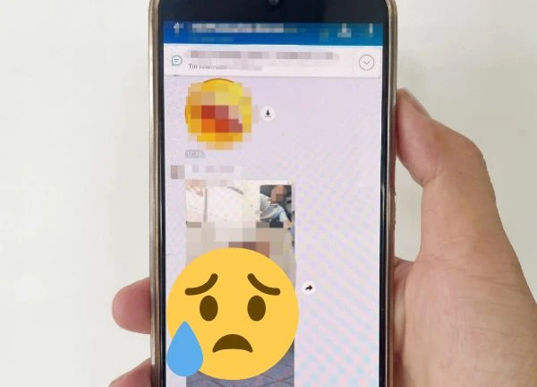 The male principal 'slipped his hand' to send a photo, the school group of 27 people 'washed their eyes', the reason for shock!